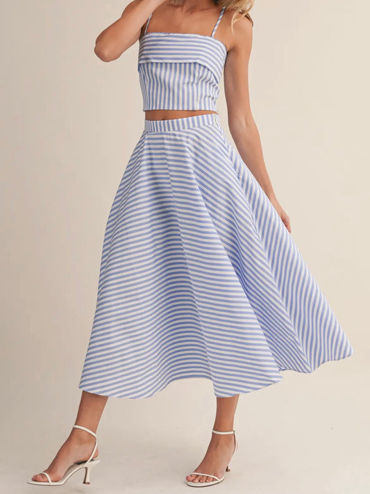 Blue Skies Stripe Set