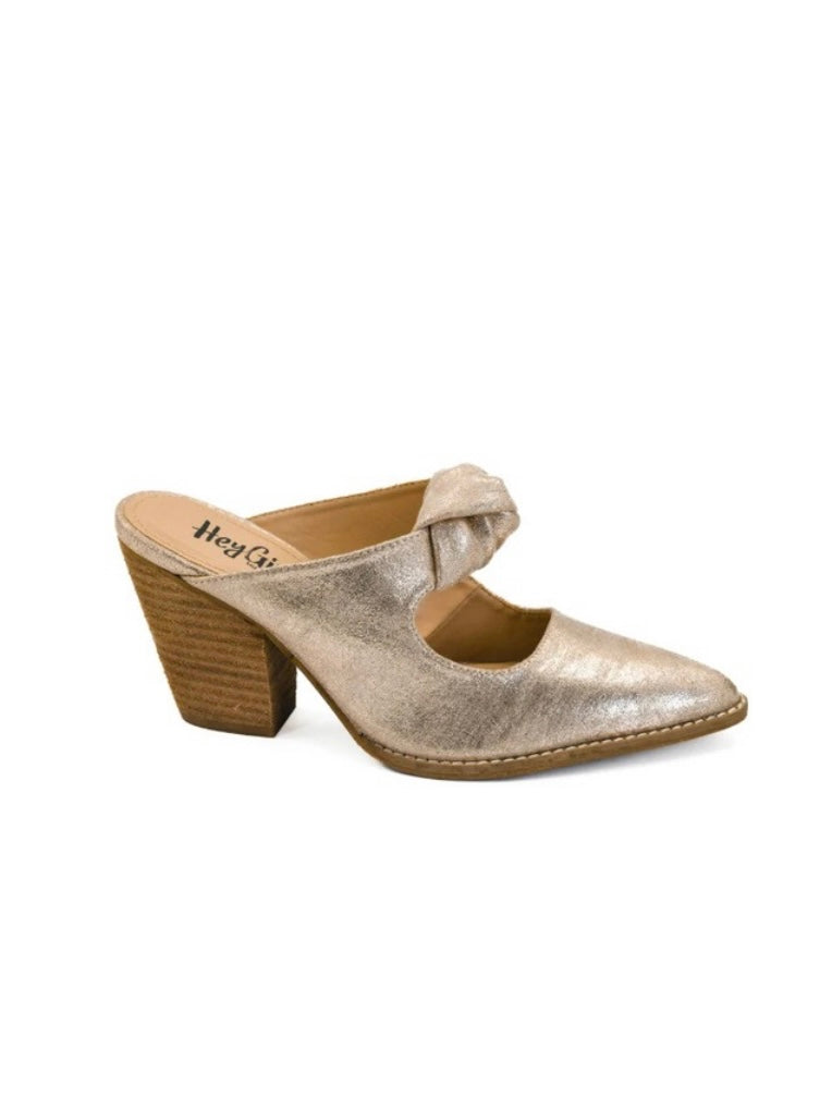 Corkys Knot Gonna Happen Gold Heel