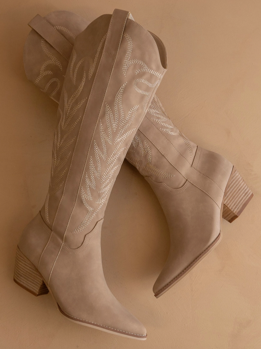 Cedar Wood Western Boot