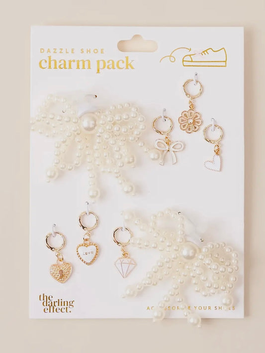 Pretty In Pearl Shoe Charms