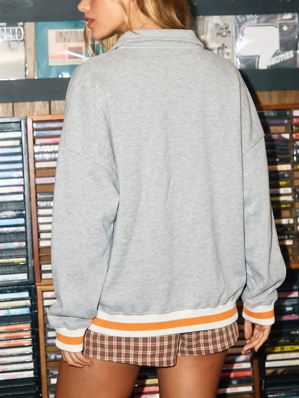 TENNESSEE Varsity Half-Zip Sweatshirt