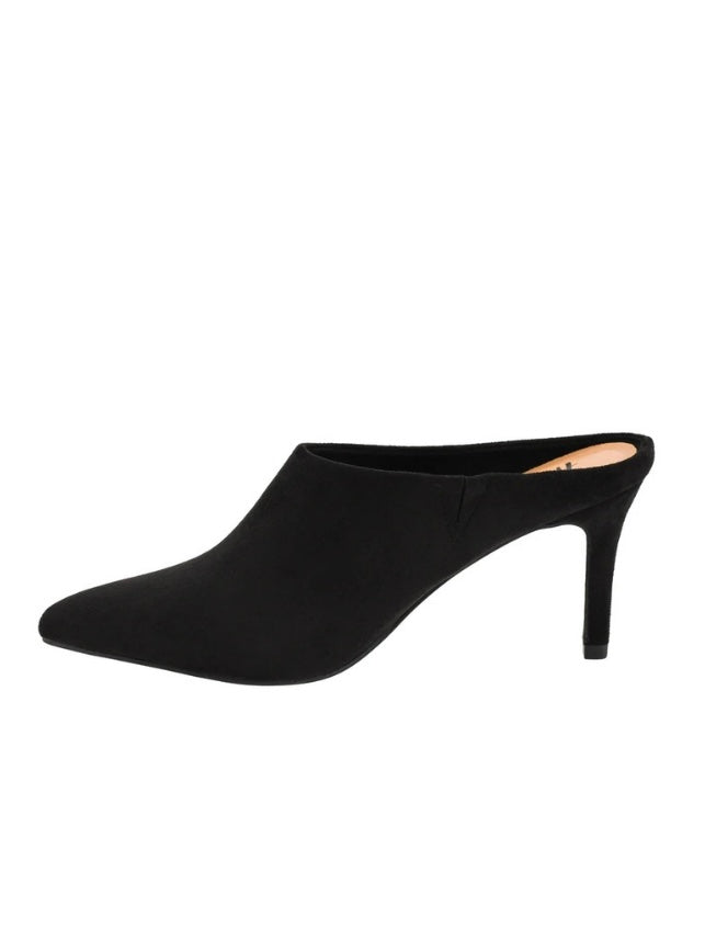 Corkys Sneek Peek Black Heels
