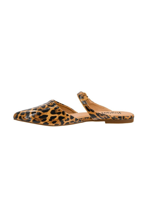 Corkys Wanna Grab Drinks Leopard Flats
