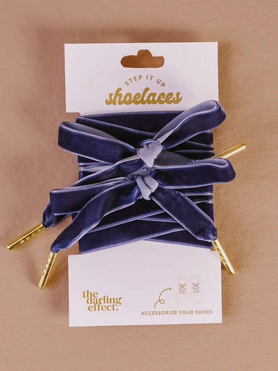 Velvet Blue Shoelaces