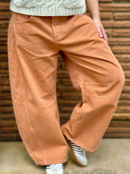 Ginger Barrel Leg Pants